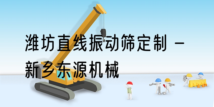 濰坊直線振動(dòng)篩定制 - 新鄉(xiāng)東源機(jī)械