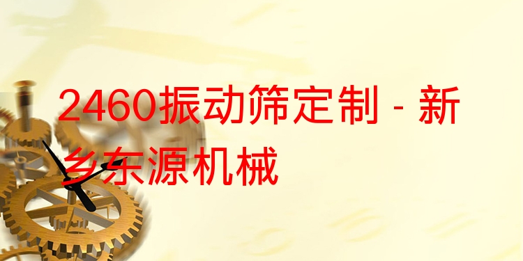 2460振動篩定制 - 新鄉(xiāng)東源機械